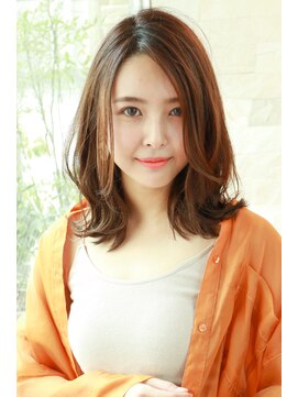 リアン(lien) 《lien.自由が丘》大人可愛い20代.30代.40代小顔レイヤーミディ