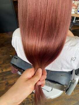 ガルボ ヘアー(garbo hair) #ガルボ #@garbohair_rina #ピンク #カラー