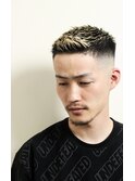 七三オールバックかき上げヘアコンマヘア２３３