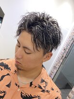 メンズハイライトツイストスパイラルスタイル