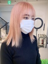 ゼスト パーク(ZEST PARK)&nbsp;ピーチピンク  ピンクカラー  ペールカラー