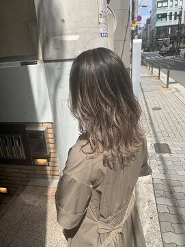 ラフ 難波店(LAFF) #黒髪#ボブルフ#ネビージュ#小顔#ワンレン