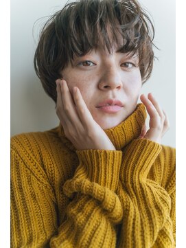 ガレージ バイ グリーン 原宿 表参道(Garage by green) 【loki】エアーウェーブ×マッシュショート