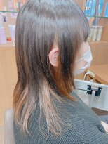 プレッソヘアー Presso hair&nbsp;シルバーインナーカラー