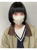 顔まわりレイヤースタイル
