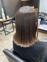 アールヘアー(ar hair) 【村松一輝】上品な大人切りっぱなしロブ