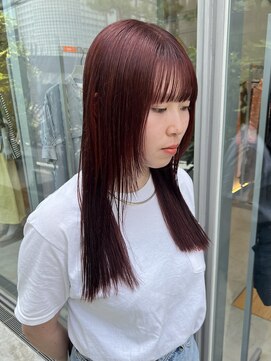 ローネス(LONESS) 韓国風チェリーレッド◎