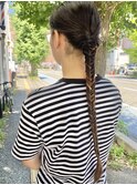 【新潟/ヘアアレンジ/フィッシュボーン】似合わせカットも人気