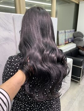 グロウ 渋谷(grow) プルエクステでアイスグレージュ