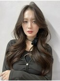 韓国ヘア/レイヤーカット/ショコラブラウン/表参道