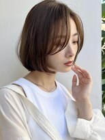 トルネード(TORNADO)&nbsp;前下がりボブ×フェイスレイヤー ショートボブ 大人ボブ A0212