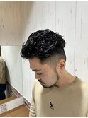 極道パーマ/メンズパーマ