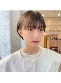 小顔ショート/マッシュショート/似合わせカット/ショートヘア
