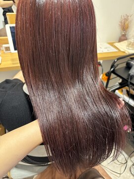 リグ(rig') ワインレッド × 髪質改善トリートメント