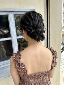 エイミーバイアフロート(amie  by afloat) ＊ もこふわ◎シニヨンアップ