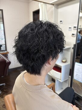 アート(art) ツイストスパイラルパーマ/センターパート