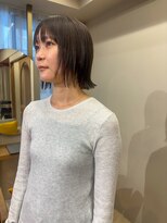 ウェルク(welc)&nbsp;イメチェンスタイルハッシュカットレイヤーカットレッドブラウン