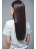 カット＋柔らか美髪ストレート＋クイックトリートメント ￥15000