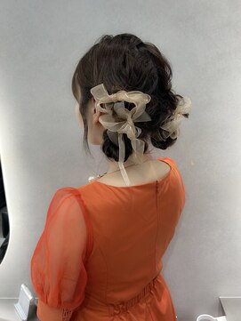 オニキス(ONYX) 結婚式お呼ばれヘアセット【aya指名】