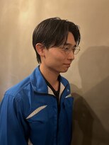 バーバートモシビ(BAR BER TOMOSHIBI)&nbsp;センターパート×ソフトウルフ