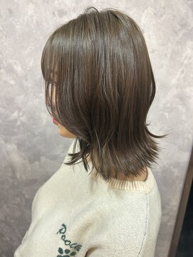 シオ ヘアー デザイン(Sio. hair design) 透明感たっぷりオリーブ