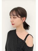 カット　顔周りカット