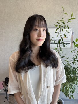 リベラルヘアー(Liberal hair) dark gray×前髪カット