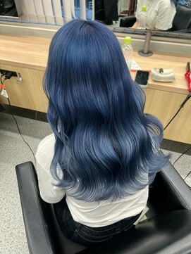 ペレ 渋谷(PELE) くびれヘア/アプリコットオレンジ/夏のヘアアレンジ/渋谷