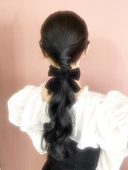 ヘアセット専門店 ナゴミ 池袋店(nagomi)の写真/《池袋駅徒歩1分》デート/女子会ちょっとしたお呼ばれに◎実力派スタイリストのヘアアレンジで可愛く変身♪