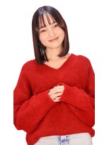 ノックス NOCKS(南流山駅前店)&nbsp;ダークトーンの大人ボブ