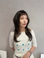 リアン バイ キートス(Lien by kiitos) ハッシュカット/レイヤーカット/透明感カラー/オン眉