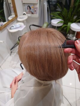 ルクール ヘアー プレジー(Le Coeur HAIR Plaisir) 定番！ミルクティー！