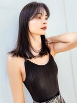 ラベストクズハ(LOVEST KUZUHA)&nbsp;大人ボブ/艶髪/韓国風ヘア/アッシュブラウン/大人ブラウン