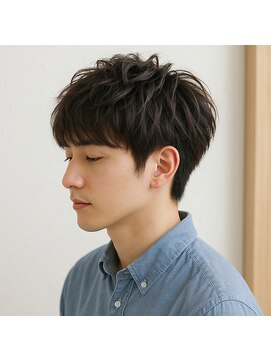スープレックス ヘアーデザイン(SOUPREX HAIR DESIGN) ナチュラルマッシュメンズショート 20代 30代 40代 50代 60代
