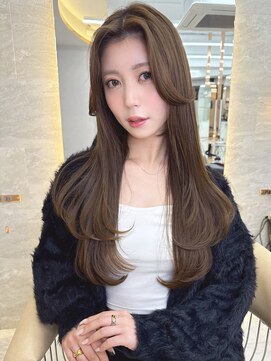 ロンドアヴァントゥス 池袋(Lond aventus) オリーブグレー/ボブ/顔周り/小顔/レイヤー/髪質改善/縮毛矯正