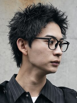 フィフス 栄(fifth) 名古屋栄スパイキーショートアップバング無造作ツイストパーマ