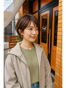 コポル(Copol) まわりと差がつく大人ショート×ラベージュグレージュ