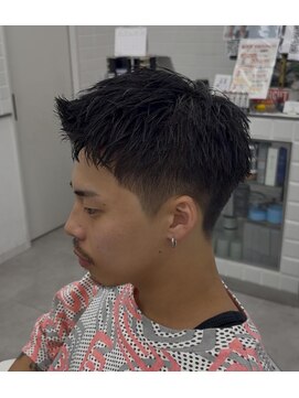 ダムディートウキョウ 心斎橋店(DAMDEE TOKYO) ナチュラルアップバング