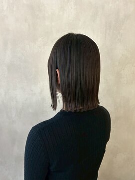 髪質改善/顔周りレイヤーカット/グレージュ[千葉/千葉駅]
