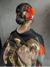 『着付けやヘアセットもお任せ下さい！』