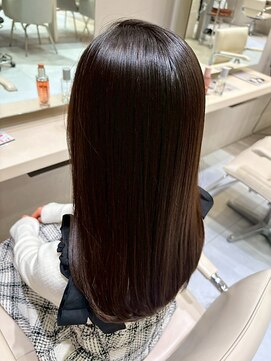 コルソ バイ ケーツー(CORSO by k-two) 艶髪/髪質改善/ダークブラウン/レイヤーカット/透明感