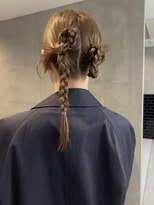 グラフ ヘアーズ ラボ graf hair's lab お呼ばれヘア
