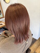 サンカリ SANKARI 船木店 切りっぱなしBOB×ピンクパープル