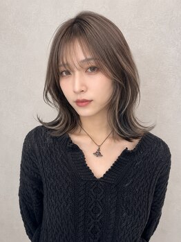 エミュ(Aimu.)の写真/【大分駅】お洒落Styleに大変身★《韓国風ヘア×艶カラー》のトレンドヘアでもっと素敵になりませんか？