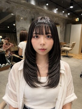 エッセ 大阪梅田茶屋町店(esse) 【梅田】レイヤーカット　フェイスレイヤー　顔まわりカット