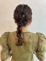 ジゼル ビエラ博多テラス店(GiseL)&nbsp;編み下ろし/結婚式ヘア