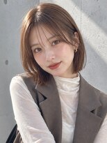 ノア(NOA) 【NOA】韓国レイヤーボブ×顔まわりレイヤー×シースルーバング