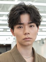 レタッチ バイ フィフス 銀座(RETOUCH by fifth)&nbsp;銀座メンズパーマシャドウパーマシースルーマッシュウルフゆるめ