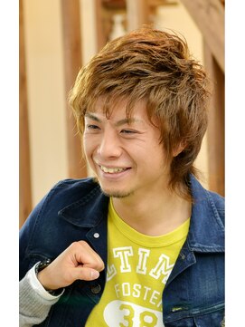 コンセプトラグ(concept RAG) メンズミディアムカール