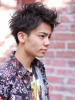 リップス 表参道店(LIPPS)&nbsp;グランジツーブロックスマートマッシュジェントルマン刈り上げ
